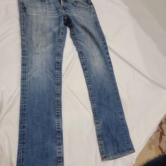 True‎ Religion 3 Fly Button Down Logan Jeans Row 30, Seat 33 Women - Picture 10 of 11